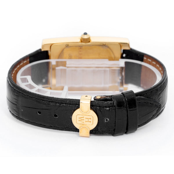 Harry Winston Avenue Classic Yellow Gold Watch