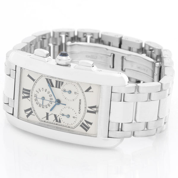 Cartier Tank Americaine (or American) Chronograph Men's Watch W2603356 2312