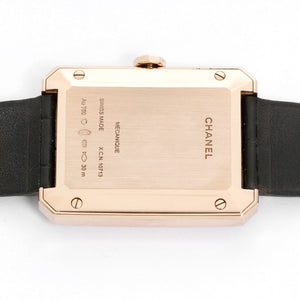 Chanel Boy Friend 18K Beige Gold Ladies Watch