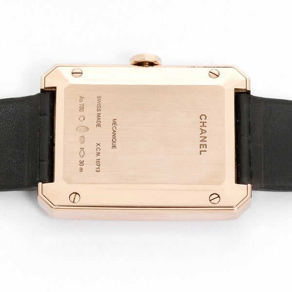 Chanel Boy Friend 18K Beige Gold Ladies Watch