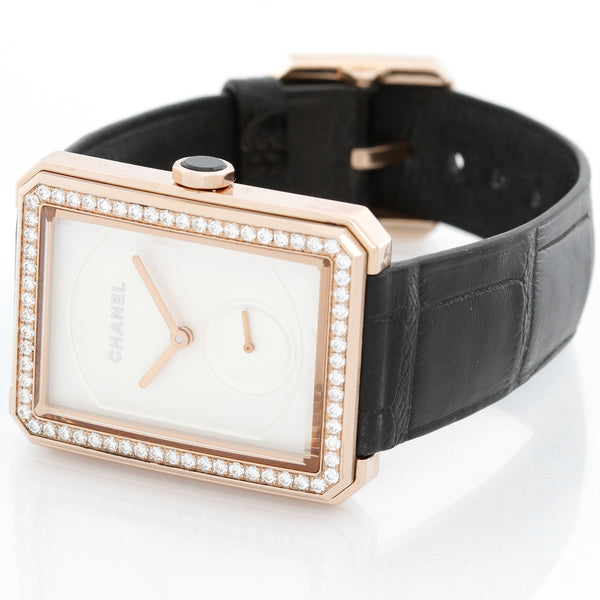 Chanel Boy Friend 18K Beige Gold Ladies Watch