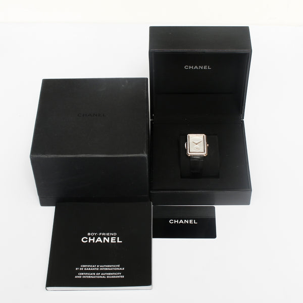 Chanel Boy Friend 18K Beige Gold Ladies Watch