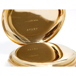 Tiffany & Co Minute Repeater Gold Pocket Watch