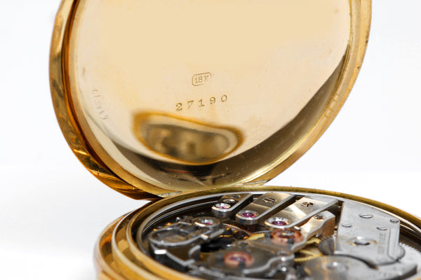 Tiffany & Co Minute Repeater Gold Pocket Watch