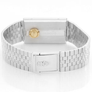 Corum Ladies " Golden Bridge" White Gold Watch