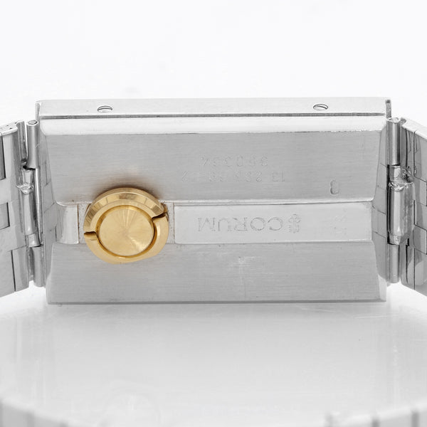 Corum Ladies " Golden Bridge" White Gold Watch