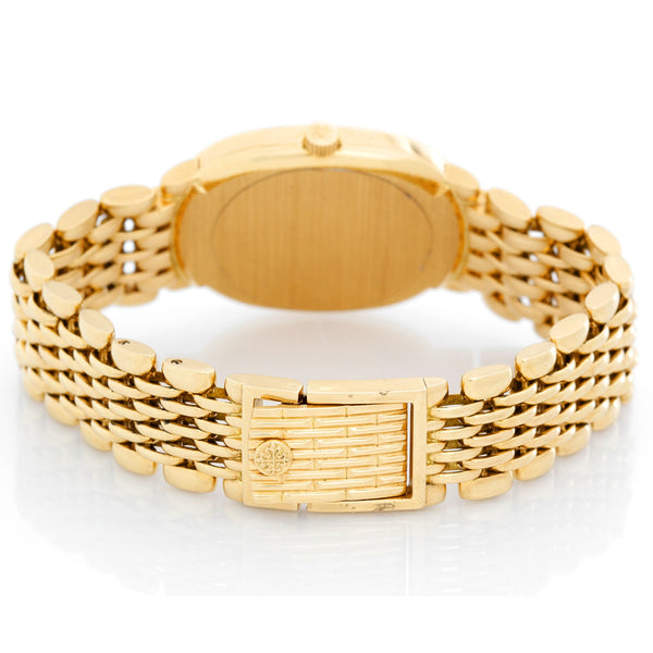 Patek Philippe 18k Yellow Gold  Ellipse Men's Watch Ref. 3978