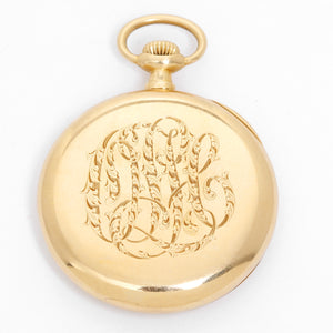 Patek Philippe & Co. 18K Yellow Gold Open Face Dress Pocket Watch
