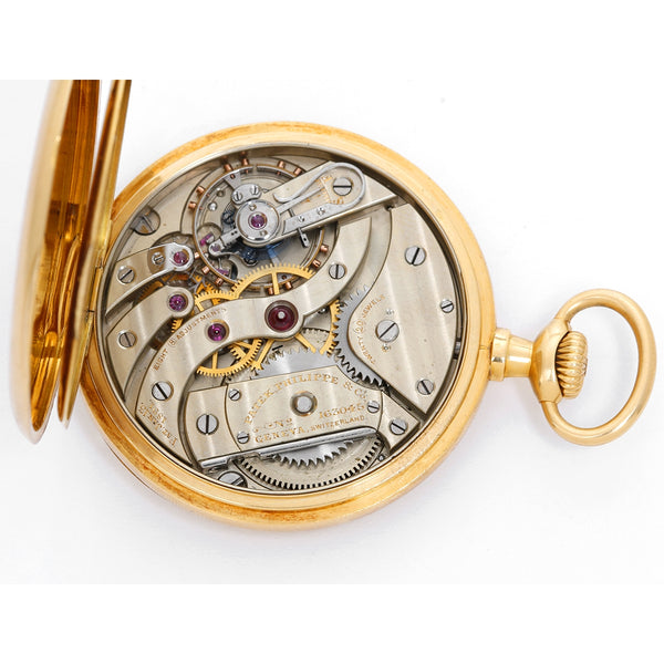 Patek Philippe & Co. 18K Yellow Gold Open Face Dress Pocket Watch
