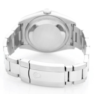 Men's Rolex Turnograph Datejust Stainless Steel Black Dial  Watch 116264