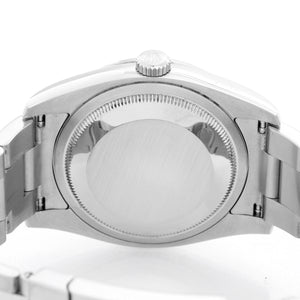 Men's Rolex Turnograph Datejust Stainless Steel Black Dial  Watch 116264