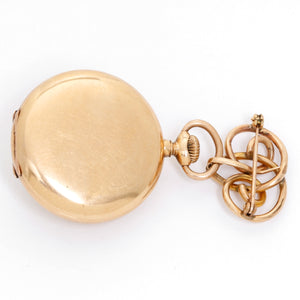 Patek Philippe & Co. 18K Gold Hunter Case and Brooch