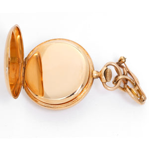 Patek Philippe & Co. 18K Gold Hunter Case and Brooch