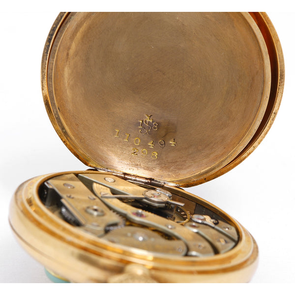 Patek Philippe & Co. 18K Gold Hunter Case and Brooch