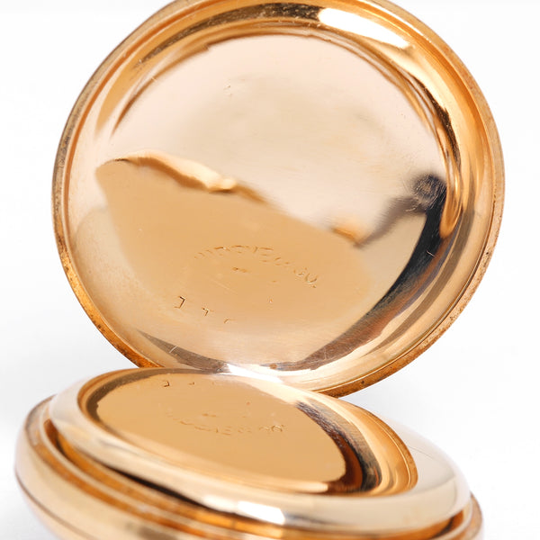 Patek Philippe & Co. 18K Gold Hunter Case and Brooch