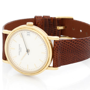 Patek Philippe Calatrava 18k Yellow Gold Men's Watch  3802 - J (or 3802J)