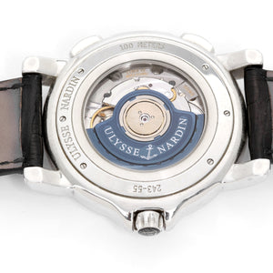 Ulysse Nardin Dual Time 243-55/92 Stainless Steel Watch