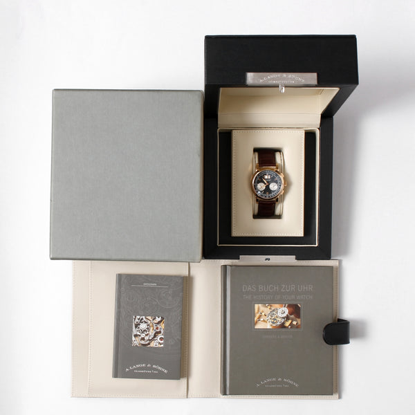 A. Lange & Sohne Datograph Flyback 18K Rose Gold Men's Watch 403.031