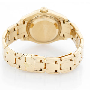 Rolex Lady Datejust Pearlmaster/Masterpiece Gold & Diamond Watch 69318
