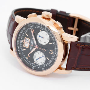 A. Lange & Sohne Datograph Flyback 18K Rose Gold Men's Watch 403.031