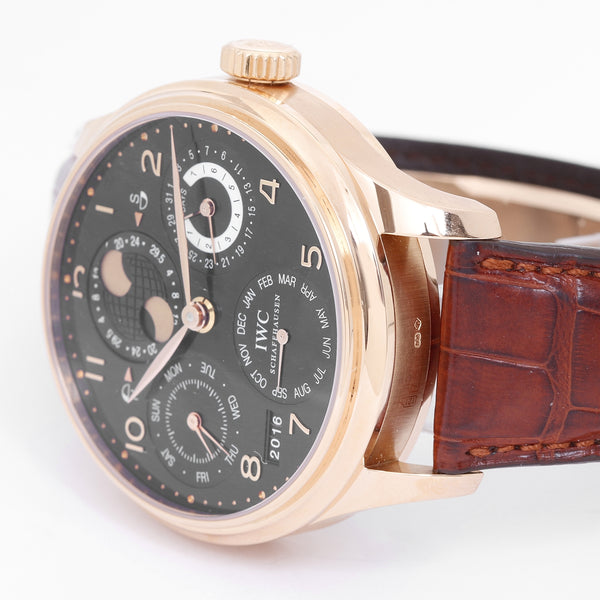 IWC Portuguese Perpetual Calendar 18K Rose Gold 5021 - 19