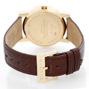 Bulgari Anfiteatro Automatic 18K Yellow Gold Watch AT35GLD