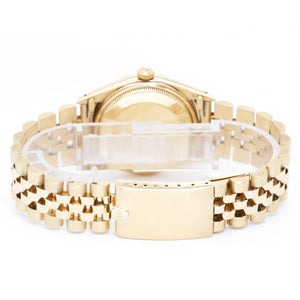 Rolex Date Men's 14k Yellow Gold Watch 15037