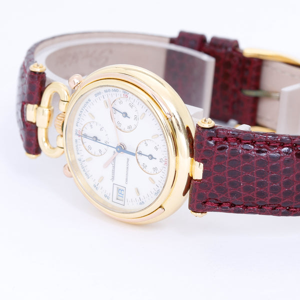 Jaeger-LeCoultre Vintage 18K Yellow Gold Odysseus Chronograph