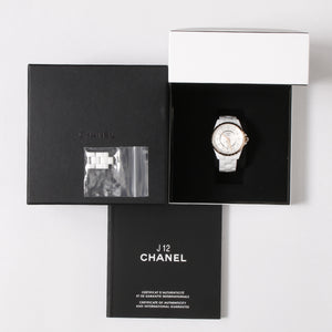 Chanel J12 White Ceramic Watch H4359