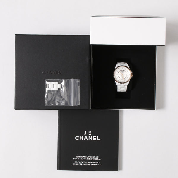 Chanel J12 White Ceramic Watch H4359