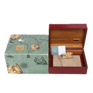 Rolex Oysterquartz Day-Date Men's 18K Gold President Watch 19018