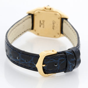 Cartier Panther Ladies 18k Yellow Gold Diamond on Strap