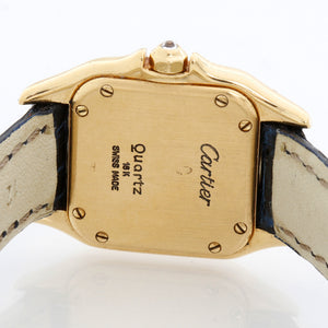 Cartier Panther Ladies 18k Yellow Gold Diamond on Strap