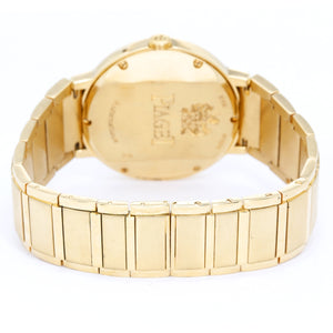 Piaget Polo 18k Yellow Gold Round Men's Watch Silver Dial G0A26021