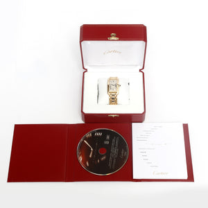 Cartier Tank Americaine 18K Yellow Gold Men's Large Watch 1740