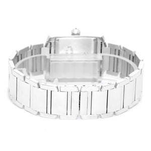 Cartier Tank Francaise 18k White Gold Diamond  Watch WE1020S3