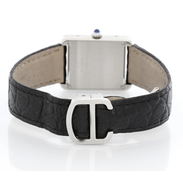 Cartier Tank Solo Stainless Steel Ladies Watch W1018255 2716