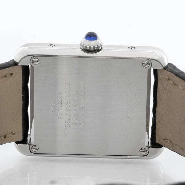 Cartier Tank Solo Stainless Steel Ladies Watch W1018255 2716