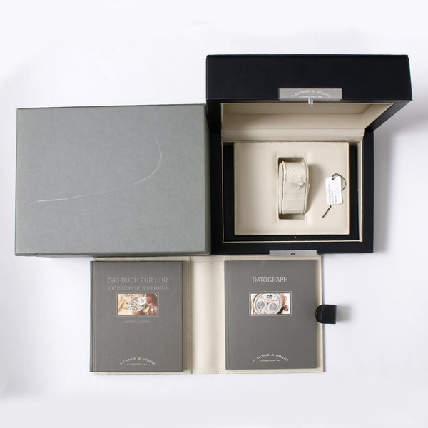 A. Lange & Sohne Datograph Platinum Watch 403.035