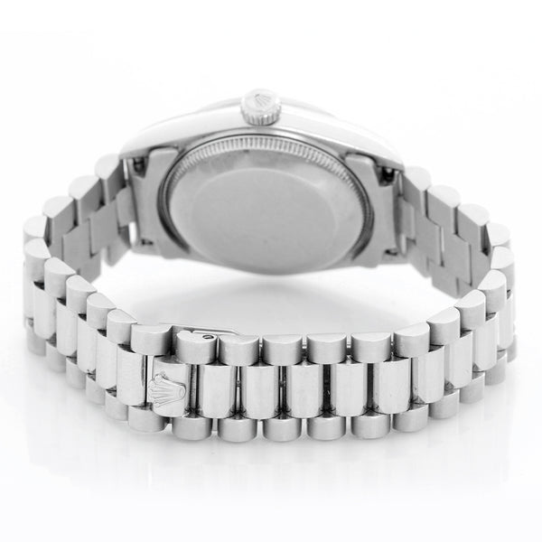 Rolex President Platinum Midsize Watch 68246