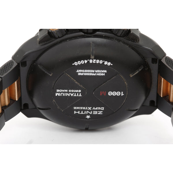 Zenith Defy Xtreme Open Chronograph Men's  Watch 96.0528.4021/21.R642