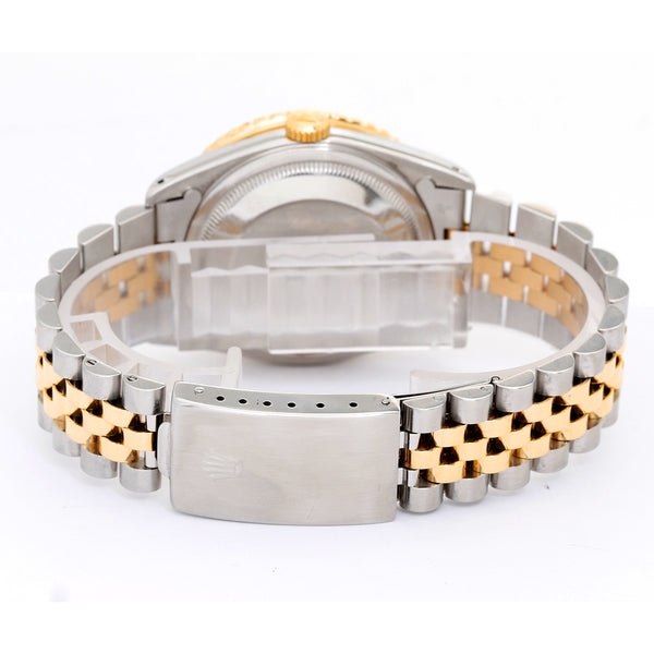 Rolex 2-Tone Turnograph Men's Steel & Gold Watch Steel 16263