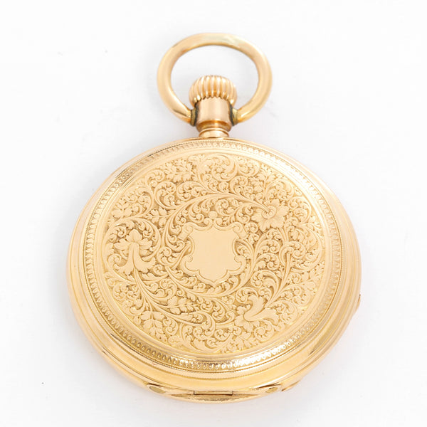 Patek Philippe Vintage 18k English Hunting Case Pocket Watch