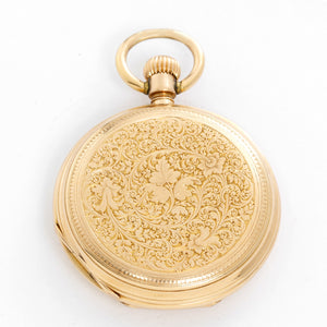 Patek Philippe Vintage 18k English Hunting Case Pocket Watch