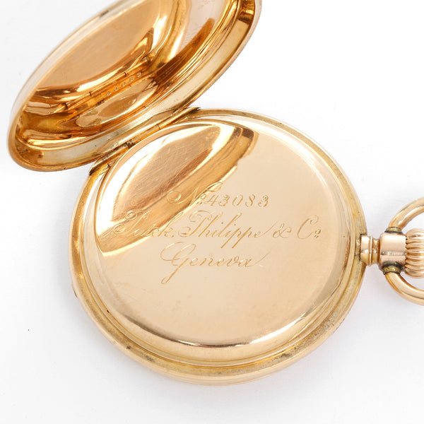 Patek Philippe Vintage 18k English Hunting Case Pocket Watch