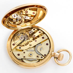 Patek Philippe Vintage 18k English Hunting Case Pocket Watch