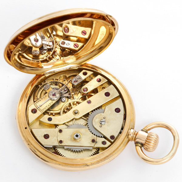 Patek Philippe Vintage 18k English Hunting Case Pocket Watch