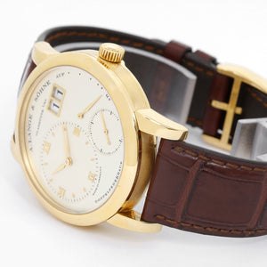 A. Lange & Sohne Lange 1 Men's Power Reserve Big Date Watch 101.022