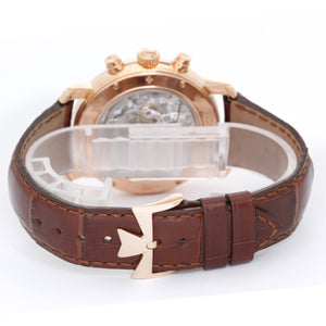 Vacheron Constantin Traditionnelle Chronograph 18k Rose Gold Watch 47120