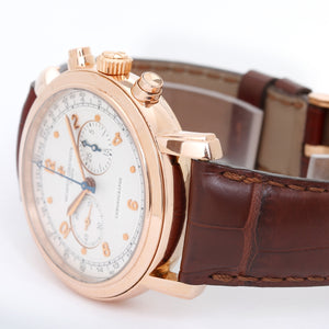 Vacheron Constantin Traditionnelle Chronograph 18k Rose Gold Watch 47120